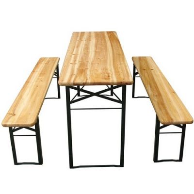 Mesa + 2 Bancos Corridos  - 1,77m