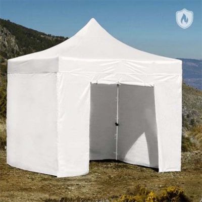 Tenda Plus Ignífuga 2x2 - Branca