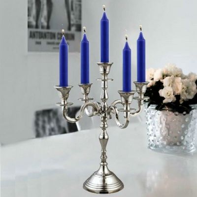 Candelabro Cromado 5 Velas