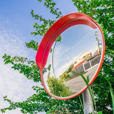Espelho Panorâmico de Segurança Convexo 60cm