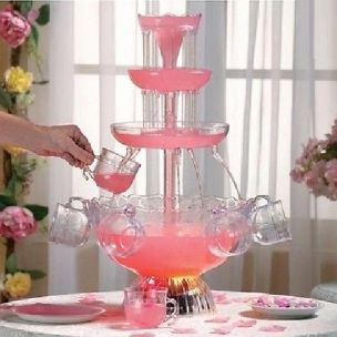 Fonte de Bebidas Iluminada